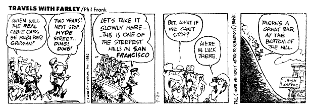 1982 Cartoon classic by Bay Area Cartoonist Phil Frank